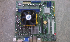 Kit placa de baza cu procesor AMD Athlon X2 Dual-core 4450E / 2.30 Ghz/ AM2 / 2 X DDR2 / 6 X SATA/ Video Ati X2100/ Audio 7.1***PRET PROMOTIONAL*** foto