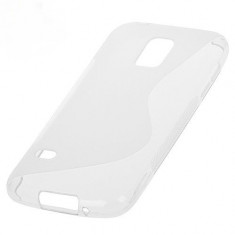 Husa TPU S-LINE Samsung Galaxy S5 Activ G870 Transparenta foto