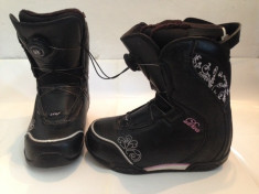 BUTI BOOTS SNOWBOARD STUF DIVA, SISTEM BOA, MARIME 39 foto