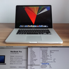 MacBook Pro Core i7 2.3GHz 15&amp;quot; Mid 2012 | A1286 4Gb GeForce GT 650M | Stare FB foto