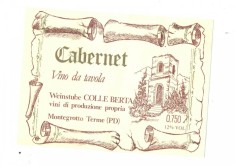 Eticheta VIN Italia foto