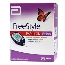 aparat de glicemie Freestyle Papillon Vision glucometru cu teste Freestyle Easy foto