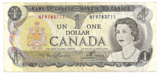 Canada 1 Dollar Dolar 1973 U foto