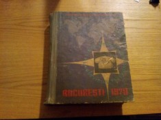 LISTA ABONATILOR LA SERVICIUL TELEFONIC DIN BUCURESTI 1970 - 1187 p.