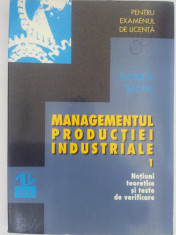 Managementul productiei industriale, pt. examenul de licenta. foto