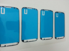 Dublu Adeziv pre-decupat Display LCD Touchscreen Samsung Galaxy S3-S4 Sticla Geam foto