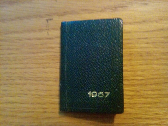 AGENDA 1967 - dim. 6cm * 4cm