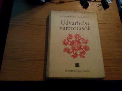 UDVARHELYI VARROTTASOK - Cs. Gergely Gizella, Haaz Sandor -- 1976, 31 p.+57 pl. foto