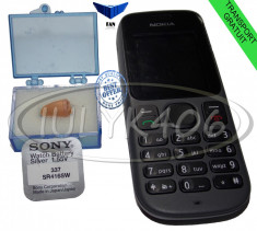 Casca Japoneza cu telefon NOKIA 100 microcasca casti de copiat sistem pentru examene sisteme pt BAC sesiune bluetooth magnet Baterie SONY 337 NOU foto