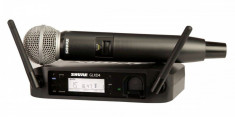 Microfon Wireless Shure GLXD24/SM58 NOU, fara fir 2014 (sennheiser g3, akg, neumann, rcf, dynacord, jbl) foto
