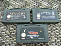 vand 3 casete gameboy advance foto