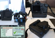 Canon 5D mark ii 12K cadre, grip si 2 acumulatori originali foto