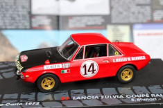 Macheta auto Lancia Fulvia 1,6 hf coupe Rally 1:43 foto