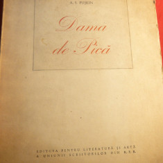 A.S.Puskin - Dama de Pica -Ed. ESPLAUS din RPR , 1949