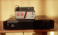 Vand Amplificator EUROPOWER EP1500 si MicroReverb II Alesis foto