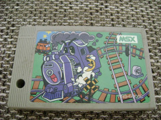 vand joc retro sony msx crazy train foto