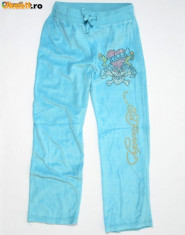 Pantaloni de plus deosebiti, marca Ed Hardy, fete 13 ani foto