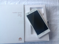 Huawei Ascend P6 ALB pachet complet ca si nou folosit o saptamana foto