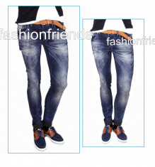 Blugi ARMANI JEANS - 100% SAFE - pantaloni nunta botez petrecere - CALITATE GARANTATA cod produs: 2727 foto