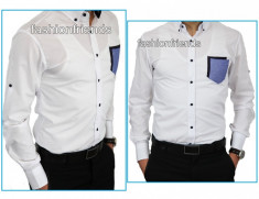 Camasa tip ZARA fashion - camasa slim fit - camasa fashion - camasa cod 2240 foto