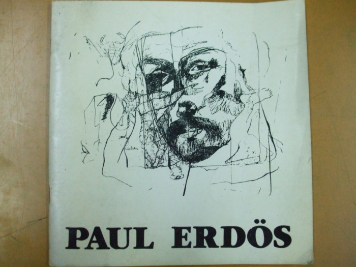 Catalog expozitie desen Paul Erdos Satu Mare Baia Mare Bucuresti 1989