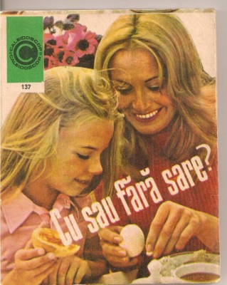 (C5441) CU SAU FARA SARE? DE ILEANA SERBANESCU BERAR, EDITURA CERES, 1982 foto