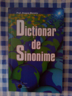 b2 Dictionar De Sinonime - Dragos Mocanu foto