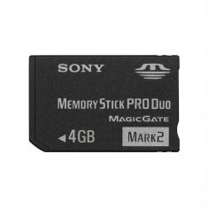 Card de memorie Memory Stick Pro Duo 4GB SONY MSMT4GN (PRODUS NOU si SIGILAT) foto