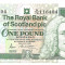 SCOTIA THE ROYAL BANK OF SCOTLAND plc 1 POUND LIRA 1989 XF