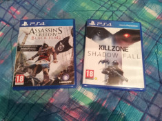 Jocuri Ps4 Assassins creed 4 + Killzone shadowfall foto