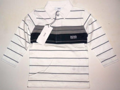 Tricou (bluza) polo maneca lunga copii Hugo Boss 18 luni - ORIGINAL! Lichidare stoc! foto