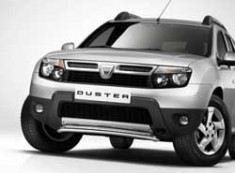 Bara/bullbar fata inox Dacia Duster 2010 foto