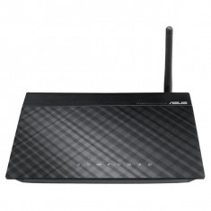 Router wireless ASUS RT-N10LX, 150Mbps, WAN, LAN, negru (PRODUS NOU si SIGILAT) foto