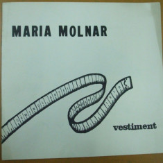 Album expozitie arta vestimentara Maria Molnar Bucuresti Caminul artei 1978