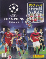 2009-2010 Official Sticker Album UEFA Champions League - Panini - complet - autocolantele lipite foto