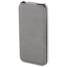 Husa Flip Cover pentru iPhone 5 / 5S HAMA Lissabon 118872, Grey (PRODUS NOU si SIGILAT) foto