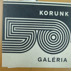 Album Galeria Korunk pictura sculptura grafica 50 ani 1926-76 Cluj