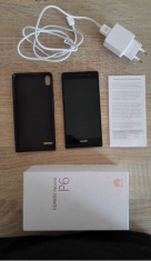 Vand telefon mobil Huawei Ascend P6, Black foto