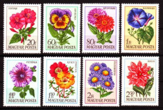 UNGARIA 1968, Flora, serie neuzata, MNH foto