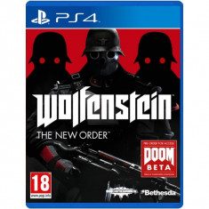 PE STOC Wolfenstein The New Order PS4 sigilat (transport inclus la plata in avans) foto