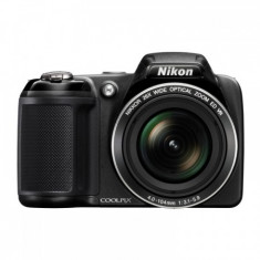 Vand Nikon Coolpix L330 - negru + Geanta foto + Card + Charger foto