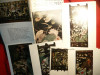 Carnet cu 16 Ilustrate format mare - Paravane pictate sec.17. China -Ed. 1986 Colectii Hermitage