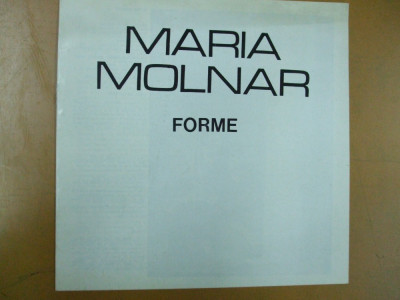 Catalog expozitie Maria Molnar Oradea ceramica olarit Bucuresti 1980 foto