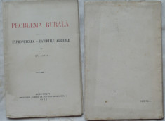 St. Antim , Problema rurala ; Exproprierea - datoriile agricole , 1932 , prima editie foto