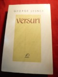 G.Lesnea-Versuri, prefaţă de Demostene Botez, postfaţă de N.Manolescu -1964