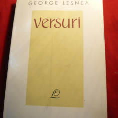 G.Lesnea-Versuri, prefaţă de Demostene Botez, postfaţă de N.Manolescu -1964