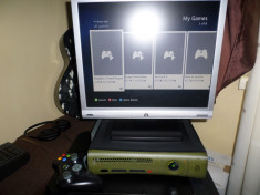 Vand xbox 360 / 80gb modat RGH foto