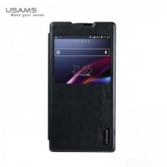 Husa Usams Merry Series Sony Xperia C3 D2533 Negru foto