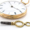 ceas de buzunar aur 18k francez cu cheie anul 1900 superba...