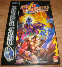 Night Warriors(Dark Stalkers) pt. Sega Saturn Complet foto